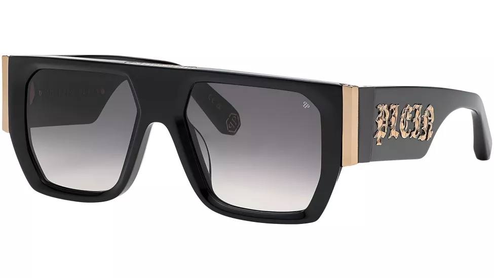 Philipp Plein SPP094M 0700 54 | Unisex Siyah Güneş Gözlüğü